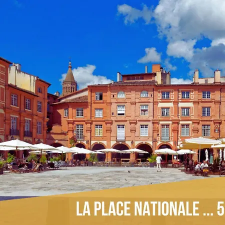 Le Lodge Central - Parking - Vue Piscine - By Montauban City Appartement Montauban